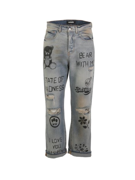 Jeans Barrow 'sketch effect' Denim