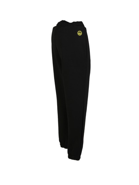 Pantalone Barrow Iconic in Felpa Nero