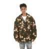 Giacca Barrow Teddy Camouflage Verde Militare