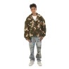 Giacca Barrow Teddy Camouflage Verde Militare