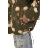 Giacca Barrow Teddy Camouflage Verde Militare