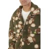 Giacca Barrow Teddy Camouflage Verde Militare