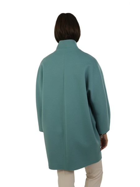 Cappotto Alberto Biani Turchese