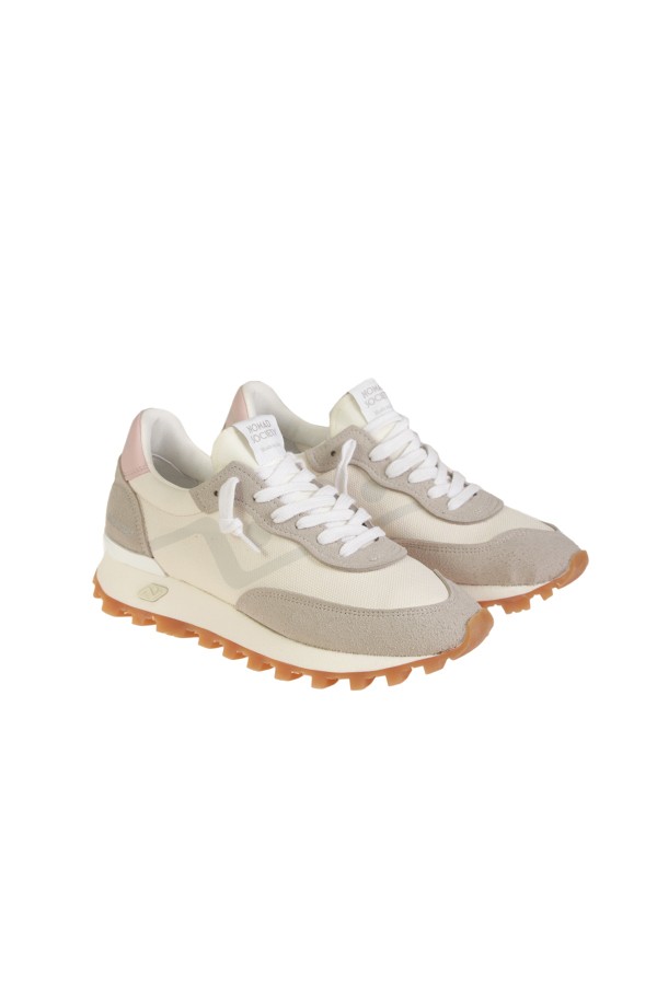 Sneakers Nomad Society Veloce Grigio/Rosa