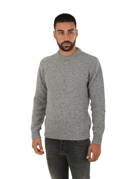 Maglia Bellwood  girocollo f.5 80%la 20%ny Grigio Medio