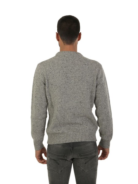 Maglia Bellwood  girocollo f.5 80%la 20%ny Grigio Medio