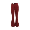 Pantalone 7 For All Mankind in Velluto Red