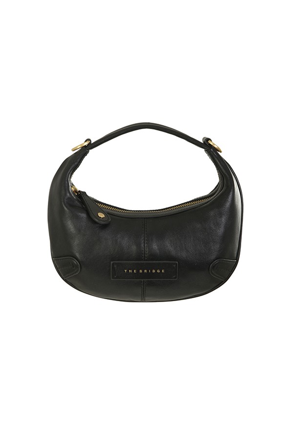 Borsa The Bridge Flavia Baby Hobo Nero