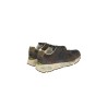 Calzature sneaker realizzata in camoscio e tessuto suola gomma