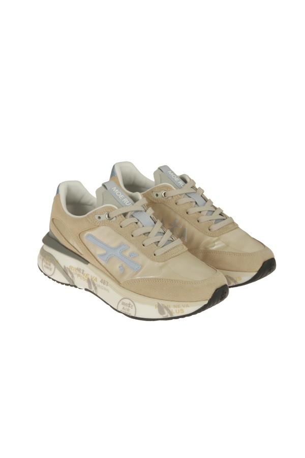 Sneakers Premiata Moerund Beige/Celeste