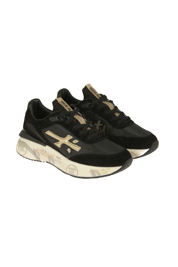 Sneakers Premiata Moerund Nero/Oro