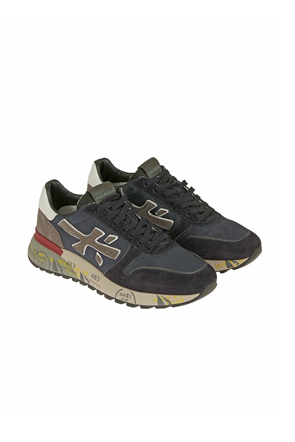 Sneakers Premiata Mick Blu/Grigio