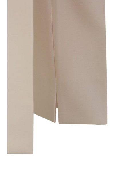 Pantalone Peserico bistretch con spacchetto sul fondo interno 64%pl 27%vi 6%co 3%ea