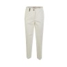 Pantalone Peserico in Gabardina Bianco