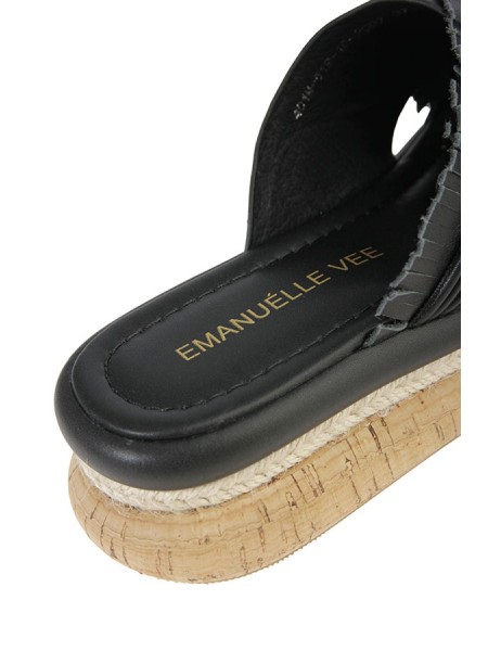 Sandal EMANUELLE VEE Art.401M51916P007 BLACK