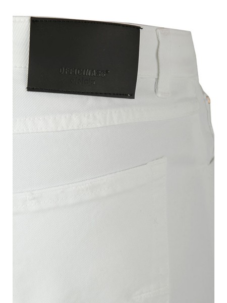 Bermuda shorts OFFICINA 36 Art.CUBM2519G WHITE