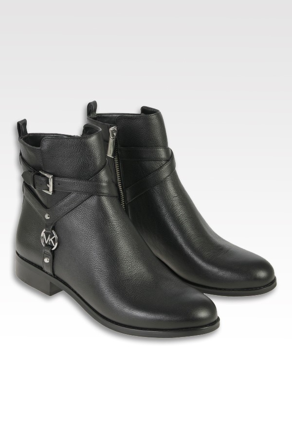 Michael Kors Women Preston Leather Riding Boots Shoes Brown
