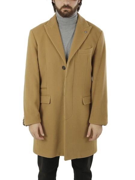 Officina 36 coat Art.0479007917 CAMEL