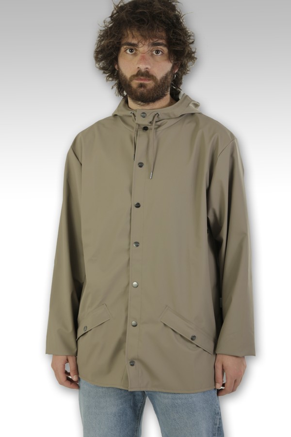 Rains Jacket Art.JACKET TAUPE