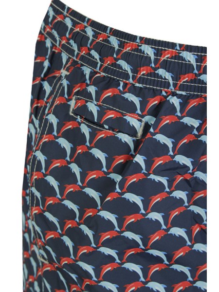 Beach boxer shorts MC2 Art.LIGHTING DELFINI DLPA61