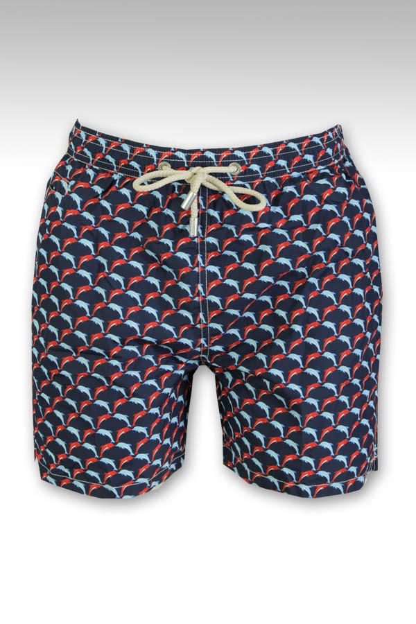 Beach boxer shorts MC2 Art.LIGHTING DELFINI DLPA61