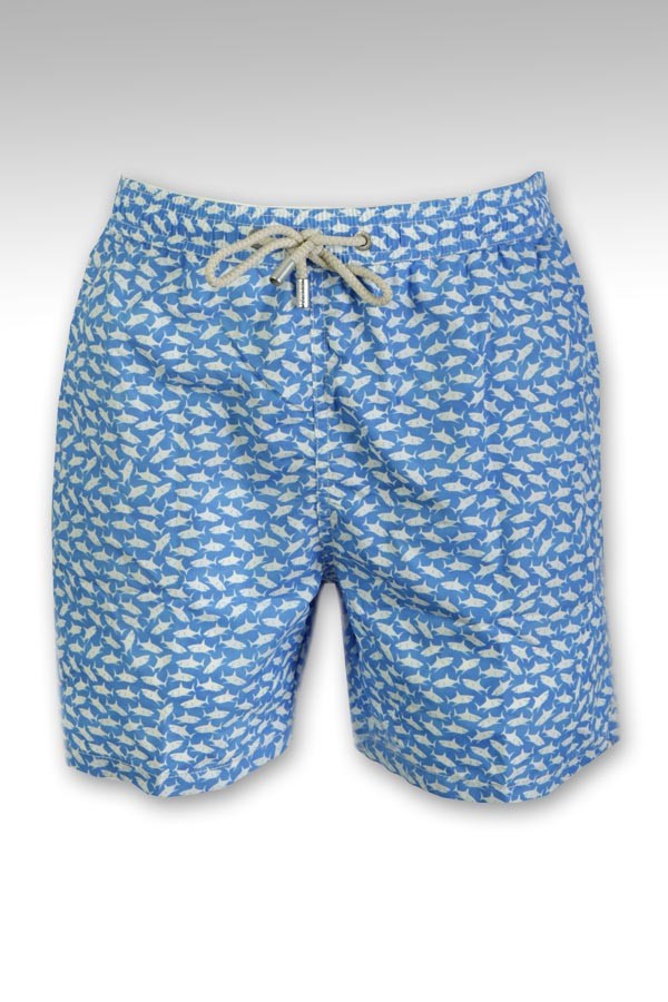 Beach boxer shorts MC2 Art.LIGHTING SQUALETTO BALK37