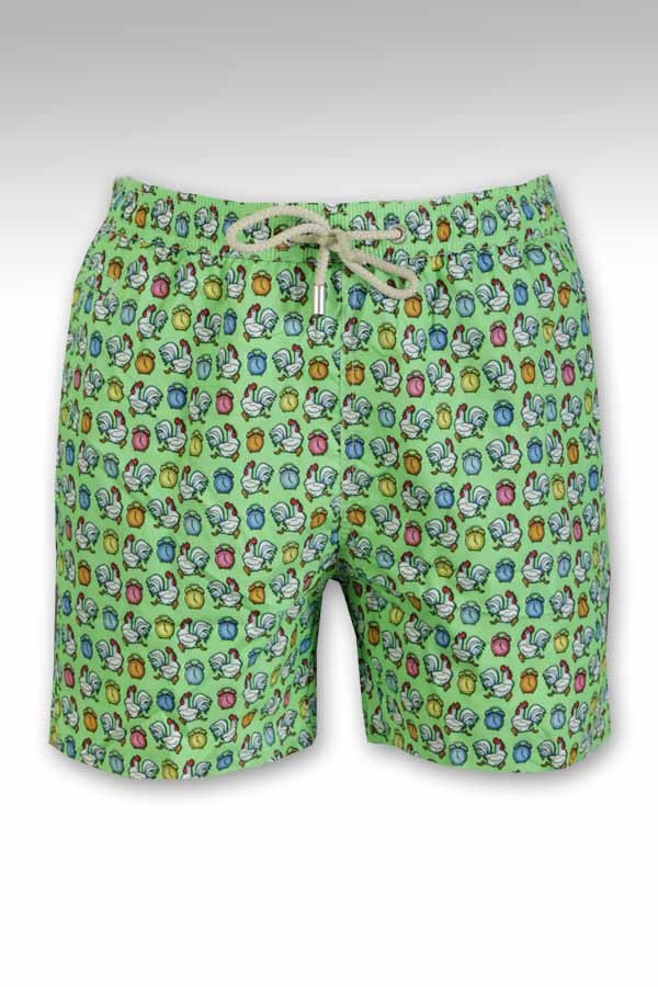 Beach boxer shorts MC2 Art.LIGHTING ALARM ROST57