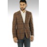 Santaniello Jacket Art.GL229MF Q3081 BROWN/BLUE