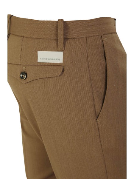 Nine In The Morning trousers Art.9FW21 ES95 TOBACCO