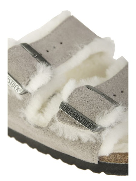 Arizona BIRKENSTOCK sandal with fur