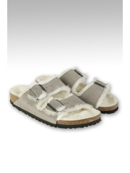 Arizona BIRKENSTOCK sandal with fur