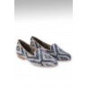 Moccasin Dotz Art.KAMADU BLUE/WHITE