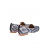 Moccasin Dotz Art.KAMADU BLUE/WHITE