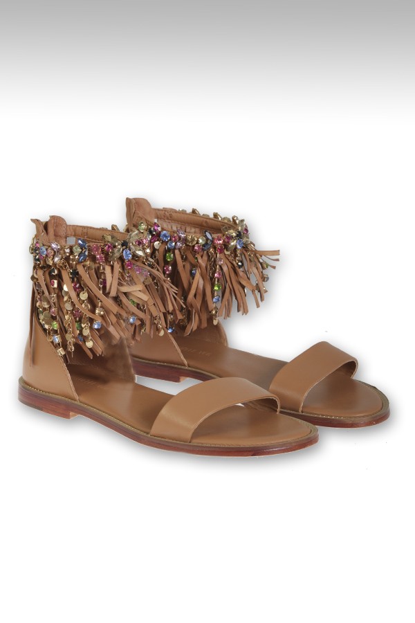 Sandal EMANUELLE VEE Art.421M40533NAP LEATHER