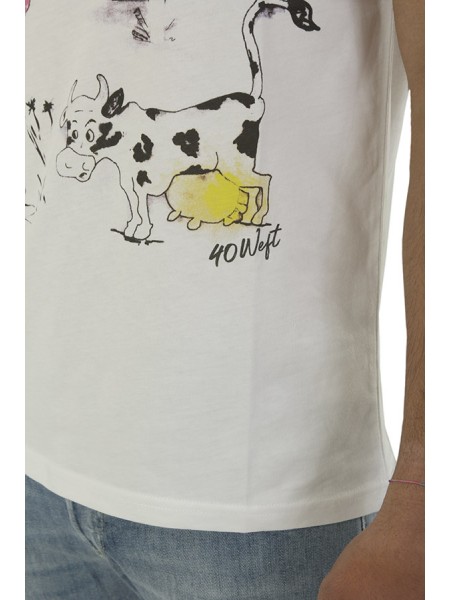 T-shirt 40WEFT Art.PERRYS7245 COW