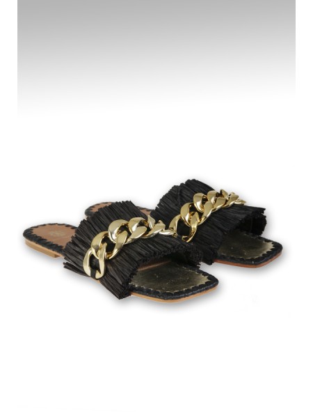 Slipper DE SIENA Art.DONATA BLACK