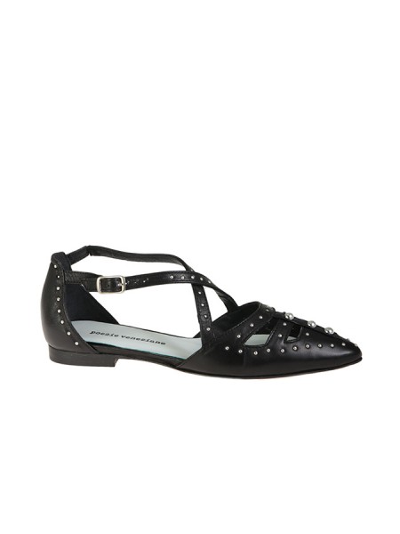 Sandal POESIE VENEZIANE Art.MUR2513 BLACK