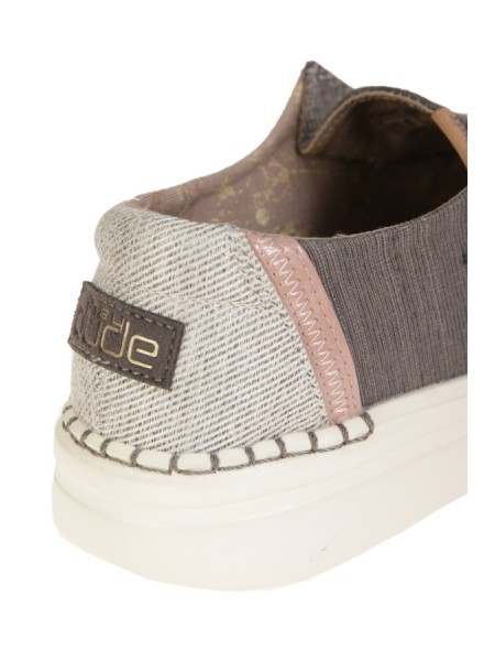 Shoes HEY DUDE Art.WENDY RISE GRANITE GREY