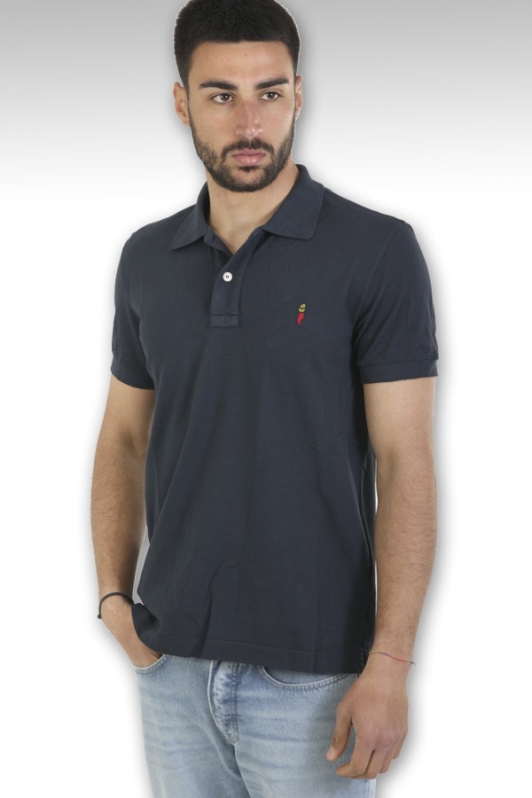 Cooperativa Pescatori Posillipo polo shirt Art.MH854FD BLUE