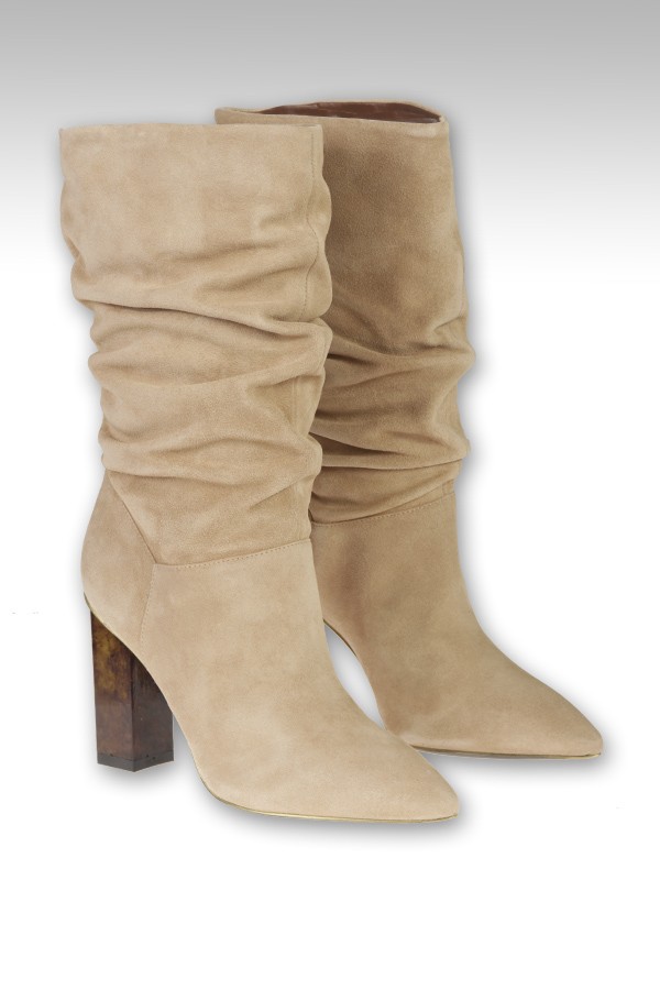 Ankle boot GOLD & ROUGE Art.MONAMOR-BEISU BEIGE