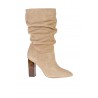 Ankle boot GOLD & ROUGE Art.MONAMOR-BEISU BEIGE