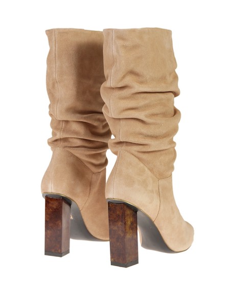 Ankle boot GOLD & ROUGE Art.MONAMOR-BEISU BEIGE