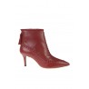 Ankle Boot GOLD & ROUGE Art.MAHARA-BURGLE BURGUNDY