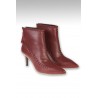 Ankle Boot GOLD & ROUGE Art.MAHARA-BURGLE BURGUNDY