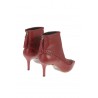 Ankle Boot GOLD & ROUGE Art.MAHARA-BURGLE BURGUNDY