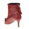 Ankle Boot GOLD & ROUGE Art.MAHARA-BURGLE BURGUNDY