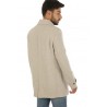 Camplin Art.NORTH OVERCOAT JACKET BEIGE