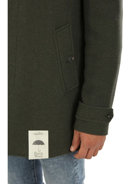 Camplin Art.NORTH OVERCOAT GREEN JACKET