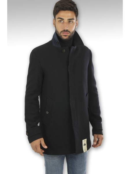 Camplin Art.NORTH OVERCOAT BLUE JACKET