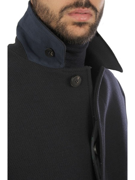 Camplin Art.NORTH OVERCOAT BLUE JACKET